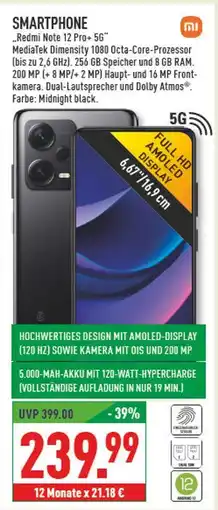 Marktkauf Mi „redmi note 12 pro+ 5g“ Angebot