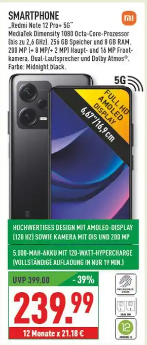 Marktkauf Mi „redmi note 12 pro+ 5g“ Angebot