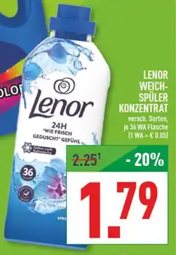 Marktkauf Lenor weichspüler konzentrat Angebot