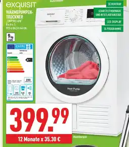 Marktkauf Exquisit heat pump Angebot