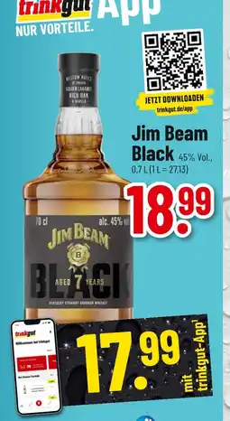 trinkgut Jim beam black Angebot