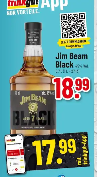 trinkgut Jim beam black Angebot