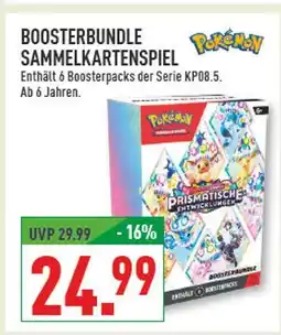 Marktkauf Pokémon boosterbundle sammelkartenspiel Angebot