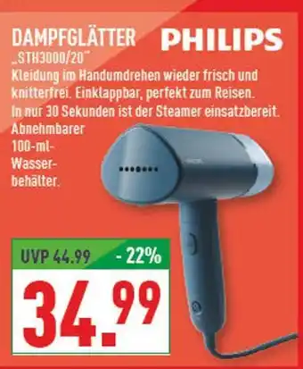 Marktkauf Philips dampfglätter Angebot