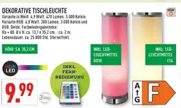 Marktkauf Star dekorative tischleuchte Angebot