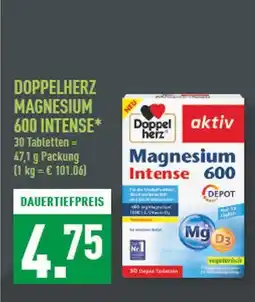 Marktkauf Doppelherz magnesium 600 intense Angebot