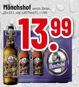 trinkgut Mönchshof kellerbier Angebot