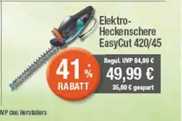 Marktkauf Elektro-heckenschere easycut 420/45 Angebot