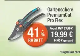 Marktkauf Gartenschere premiumcut pro flex Angebot