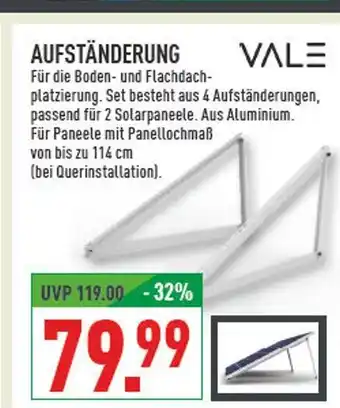 Marktkauf Vale aufständerung Angebot