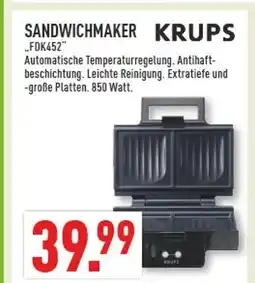 Marktkauf Krups sandwichmaker Angebot