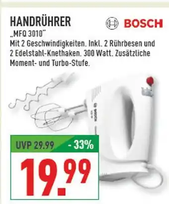 Marktkauf Bosch handrührer Angebot