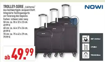 Marktkauf Nowi trolley-serie california Angebot