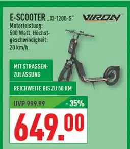 Marktkauf Viron e-scooter xi-1200-s Angebot