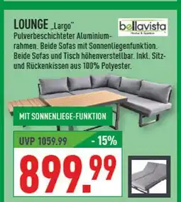 Marktkauf Bellavista lounge largo Angebot