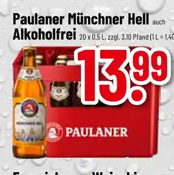 trinkgut Paulaner münchner hell auch alkoholfrei Angebot