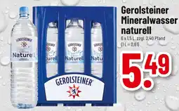 trinkgut Gerolsteiner mineralwasser naturell Angebot