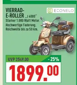 Marktkauf Econelo vierrad-e-roller j 4000 Angebot