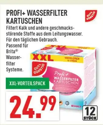 Marktkauf Gut & günstig profi+ wasserfilter kartuschen Angebot