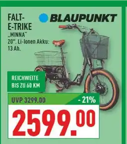 Marktkauf Blaupunkt falt-e-trike minna Angebot