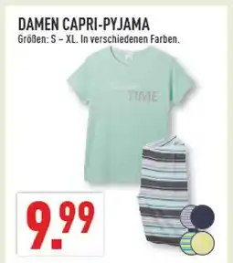 Marktkauf Damen capri-pyjama Angebot