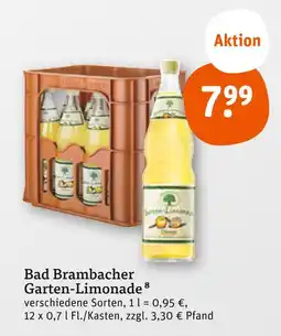 tegut Bad brambacher garten-limonade Angebot