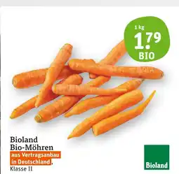 tegut Bioland bio-möhren Angebot