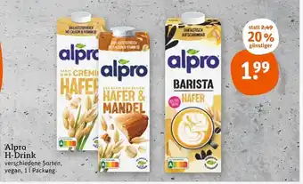 tegut Alpro h-drink Angebot