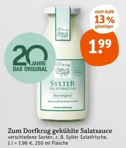 tegut Zum dorfkrug gekühlte salatsauce Angebot