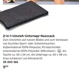 Tchibo 2-in-1-umzieh-unterlage-nasssack Angebot