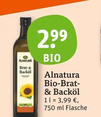 tegut Alnatura bio-brat- & backöl Angebot