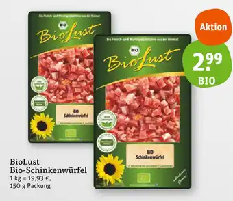 tegut Biolust bio-schinkenwürfel Angebot