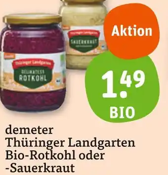 tegut Demeter thüringer landgarten Angebot