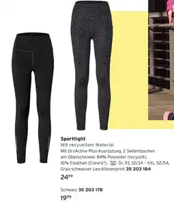 Tchibo Dryactive plus sporttight Angebot