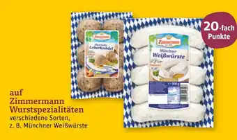 tegut Zimmermann 20-fach punkte Angebot