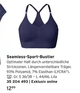 Tchibo Seamless-sport-bustier Angebot