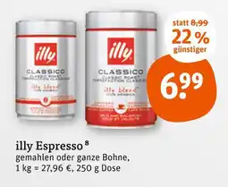 tegut Illy illy espresso Angebot