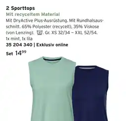 Tchibo 2 sporttops Angebot