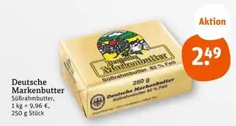 tegut Deutsche markenbutter süßrahmbutter Angebot