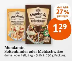 tegut Mondamin soßenbinder oder mehlschwitze Angebot