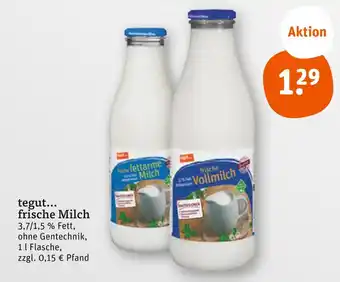 tegut Tegut... frische milch Angebot