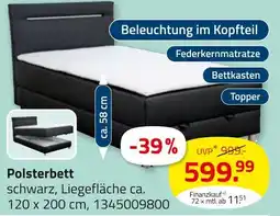 ROLLER Polsterbett Angebot