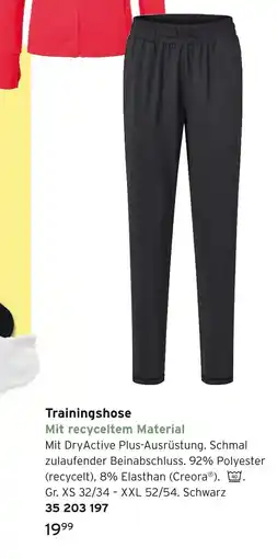 Tchibo Dryactive plus trainingshose Angebot