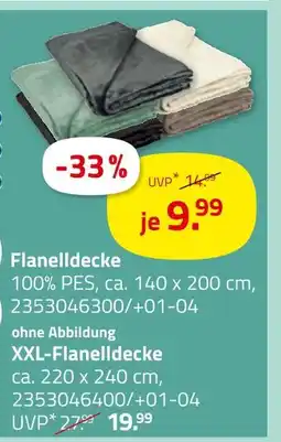 ROLLER Flanelldecke Angebot