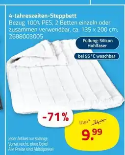 ROLLER 4-jahreszeiten-steppbett Angebot