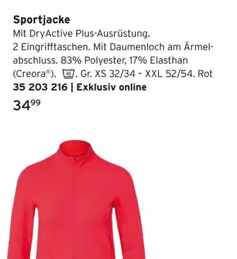 Tchibo Sportjacke Angebot