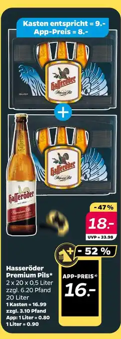 NETTO Hasseröder premium pils Angebot