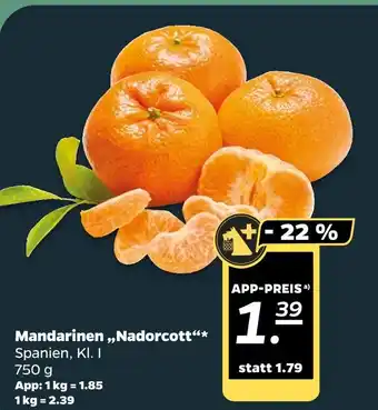 NETTO Mandarinen „nadorcott“ Angebot