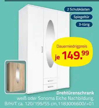 ROLLER Drehtürenschrank Angebot