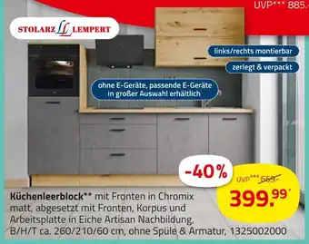 ROLLER Stolarz lempert küchenleerblock Angebot